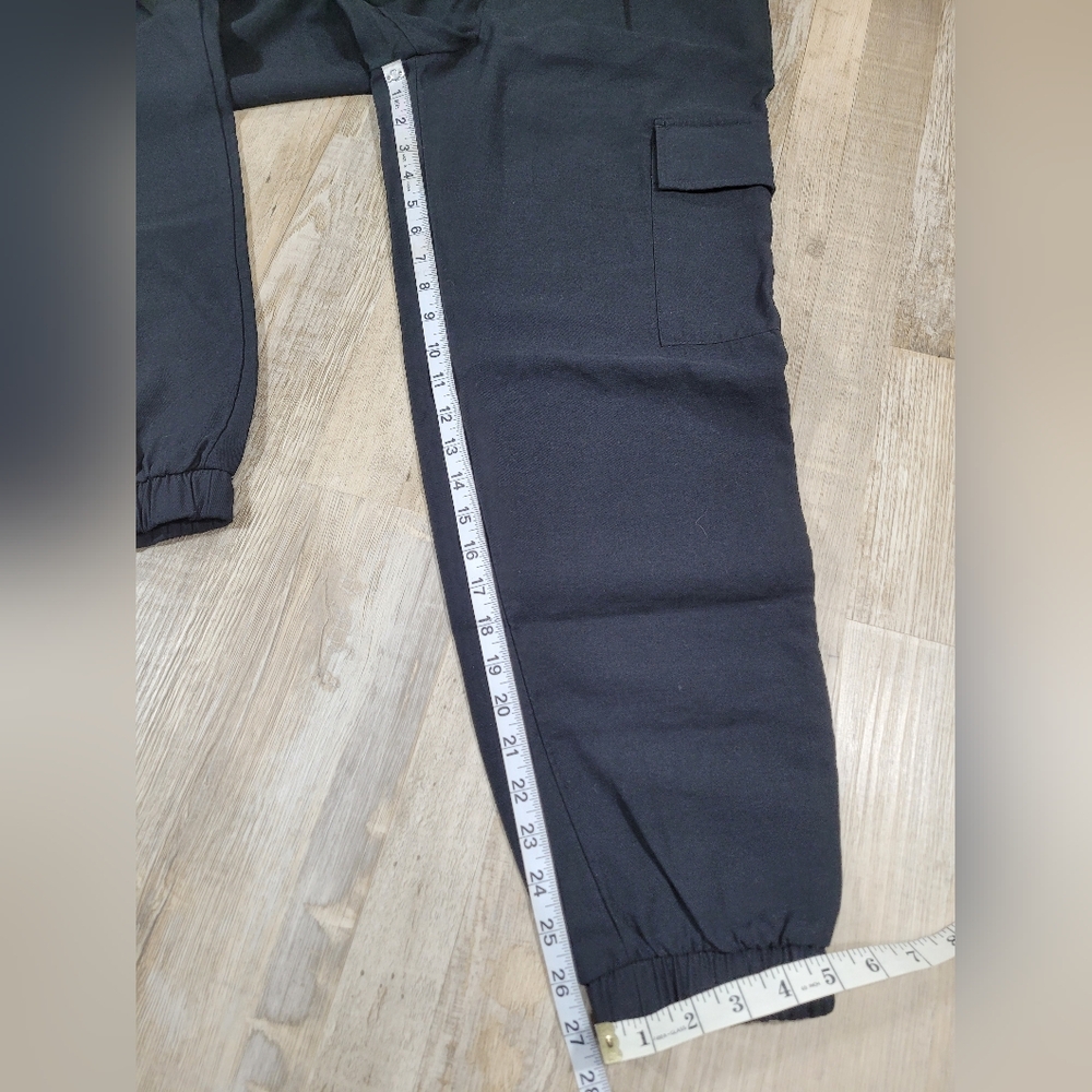 NWT a new day black jogger utility pants - Picture 3 of 7